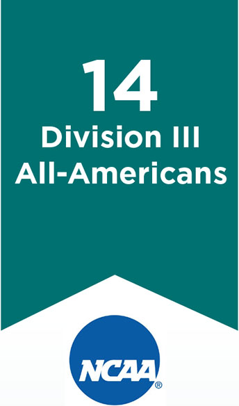 14 Division III All-Americans