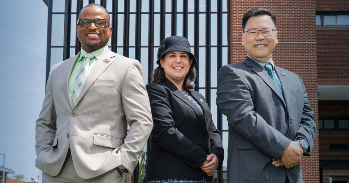 FSC New Leadership Team - Ronald Jackson, Sarah Gross, and Kenneth Lee