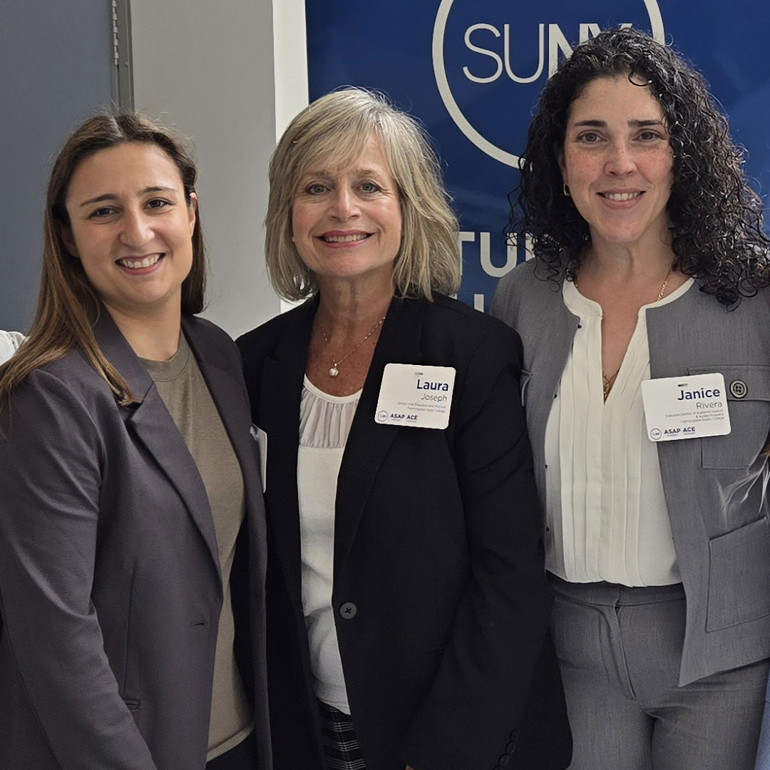Dr. Laura Joseph with ACE staff members