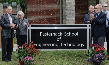 Pasternack School of Engineering Technology Sign