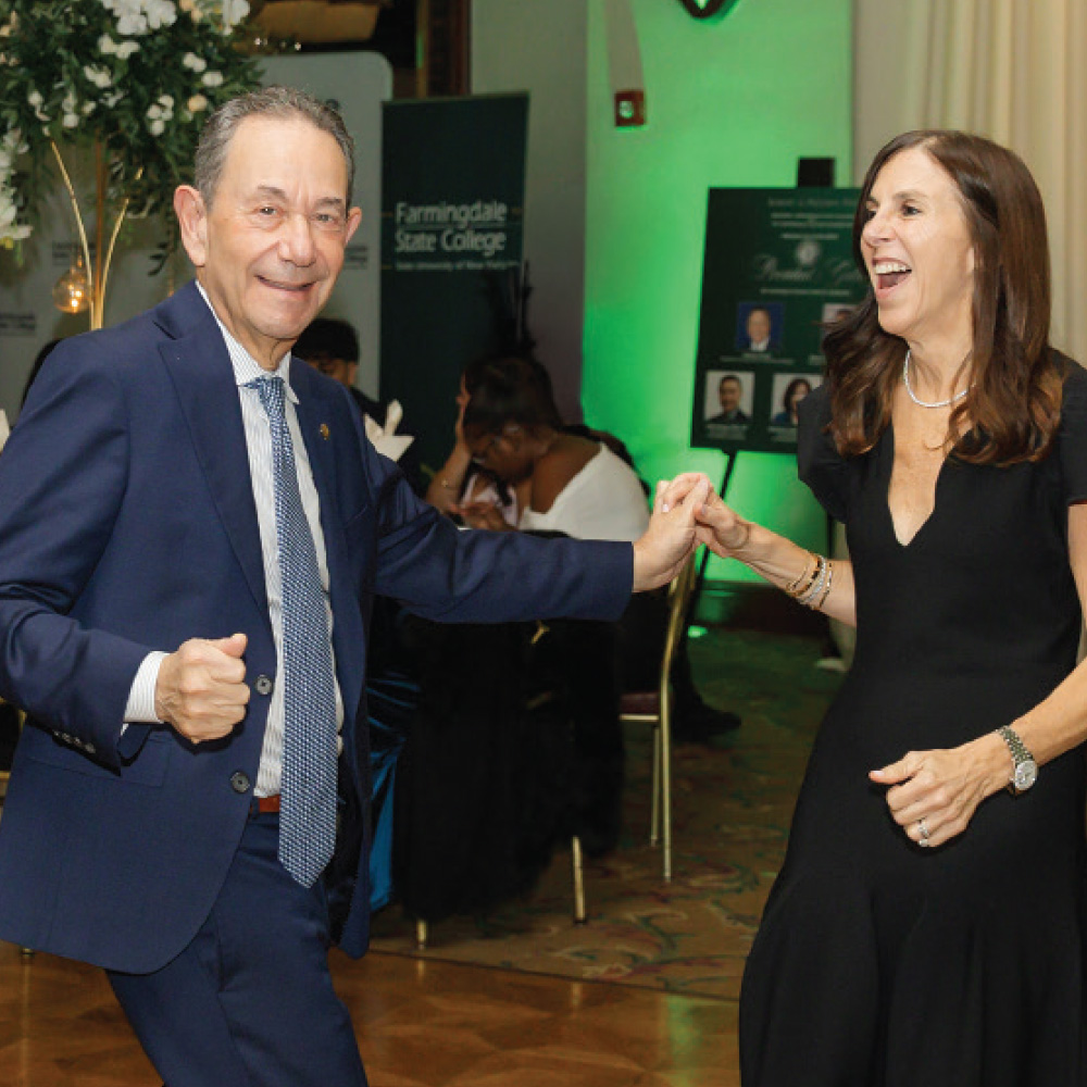 two people dancing