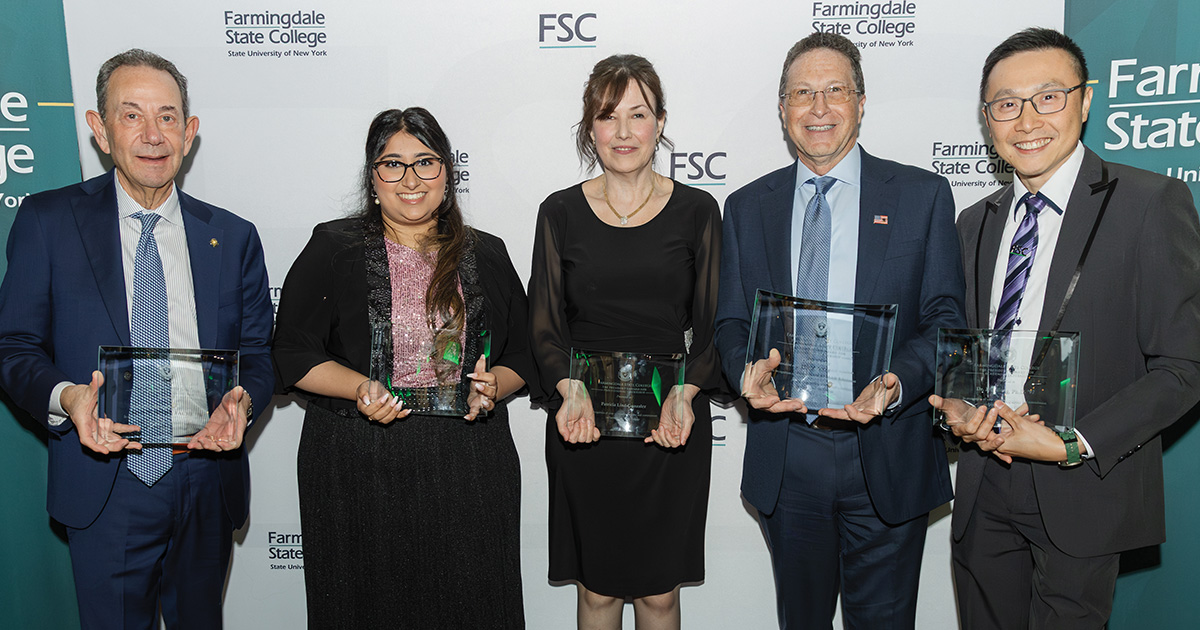 And The Honorees Are - Farmingdale State College